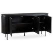 Mebel Elite Комод Beck 160 см, трёхдверный, чёрный, ME.BECK/CZ/KOM160 - Home Club, изображение 4