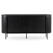 Mebel Elite Комод Beck 160 см, трёхдверный, чёрный, ME.BECK/CZ/KOM160 - Home Club, изображение 6