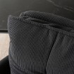 Mebel Elite Обертове крісло City, чорне, з вельветової тканини, ME.CITY/CZ/SZTR/K - Home Club, зображення 5