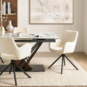 Mebel Elite Стул Flav кремового цвета, ME.FLAV/KR/CZ/TB/K - Home Club