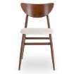 Mebel Elite Стілець Braga, горіх/бежевий, ME.BRAGA/KR/O/T/K - Home Club, зображення 3