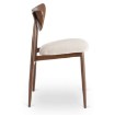 Mebel Elite Стілець Braga, горіх/бежевий, ME.BRAGA/KR/O/T/K - Home Club, зображення 4