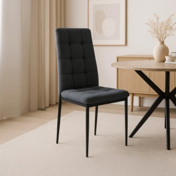 Mebel Elite Стілець Tex темно-сірий, ME.TEX/CP/T/K - Home Club