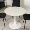 Mebel Elite Стол Sander, керамический, 89 см, белый, ME.SANDER/B/S - Home Club, изображение 2