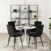 Mebel Elite Стол Sander, керамический, 89 см, белый, ME.SANDER/B/S - Home Club, изображение 6