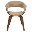 Mebel Elite Стул Gary 2, бежевый/орех, ME.GARY2/BZ/O/T/DG/K - Home Club, изображение 7