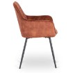 Mebel Elite Стул Bresso красного цвета из велюра, ME.BRESSO/RD/CZ/V/K - Home Club, изображение 4
