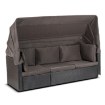 Mebel Elite Комплект садовой мебели Caliente, чёрный/коричневый, ME.CALIENTE/CZ/RT/OGR/ZES - Home Club, изображение 6