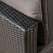 Mebel Elite Комплект садовой мебели Caliente, чёрный/коричневый, ME.CALIENTE/CZ/RT/OGR/ZES - Home Club, изображение 9