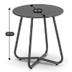 Mebel Elite Набор садовой мебели Nikea, серый, ME.NIKEA/CZ/T/ZES - Home Club, изображение 7