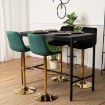 Mebel Elite Барный стул Arcos, зеленый, велюровый, ME.ARCOS/Z/ZL/V/H - Home Club, изображение 6