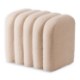 Mebel Elite Мягкий пуф Karbon, бежевый, ME.KARBON/KR/TB/PUF - Home Club