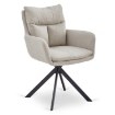 Mebel Elite Обертове крісло Paul, бежеве, ME.PAUL/BZ/CZ/T/K - Home Club, зображення 3