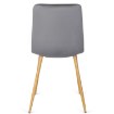 Mebel Elite Стул Fredy, серый, велюровый, ME.FREDY/P/D/V/K - Home Club, изображение 5