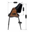 Mebel Elite Стул Dakota, черный/орех, велюр, ME.DAKOTA/CZ/O/V/K - Home Club, изображение 12