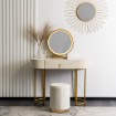 Mebel Elite Туалетний столик Ashley, бежево-золотий, ME.ASHLEY/BZ/ZL/B - Home Club, зображення 3