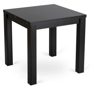 Mebel Elite Раздвижной стол Max 80–160 см, черный, W.MAX/CZ/S - Home Club