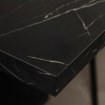 Mebel Elite Стол Clark, раскладной, 120–160 см, черный мрамор, PM.DUBAJ/CZM/S - Home Club, изображение 6