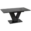 Mebel Elite Стол Clark, раскладной, 120–160 см, черный мрамор, PM.DUBAJ/CZM/S - Home Club, изображение 7