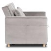 Mebel Elite Розкладне крісло Solor, сіре велюрове, ME.SOLOR2/P/V/FW - Home Club, зображення 5