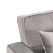 Mebel Elite Розкладне крісло Solor, сіре велюрове, ME.SOLOR2/P/V/FW - Home Club, зображення 12