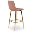Mebel Elite Барный стул Ariel, розовый, велюровый, ME.ARIEL/R/ZL/V/H - Home Club, изображение 4