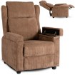 Mebel Elite Раскладной кресло Spencer, коричневый, из вельвета, ME.SPENCER/BR/SZTR/FW - Home Club