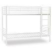 Mebel Elite Двухъярусная кровать Rodez 90x200 для детей, белого цвета, ME.RODEZ/90/B/LOZP - Home Club