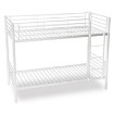 Mebel Elite Двухъярусная кровать Rodez 90x200 для детей, белого цвета, ME.RODEZ/90/B/LOZP - Home Club, изображение 5