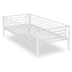 Mebel Elite Двухъярусная кровать Rodez 90x200 для детей, белого цвета, ME.RODEZ/90/B/LOZP - Home Club, изображение 7