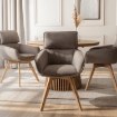 Mebel Elite Вращающееся кресло Dias, коричневое, ME.DIAS/BR/T/K - Home Club, изображение 3