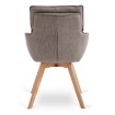 Mebel Elite Вращающееся кресло Dias, коричневое, ME.DIAS/BR/T/K - Home Club, изображение 8