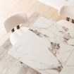 Mebel Elite Стол Lizbona, керамический, раскладной, 160–200 см, белый мрамор/орех, ME.LIZBONA/BM/O/CER/S160-200 - Home Club, изображение 6