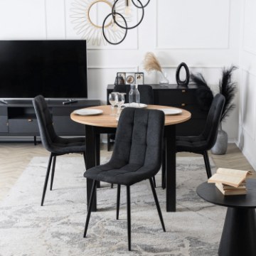 Mebel Elite Стілець Peru 2, чорний, ME.PERU2/CZ/T/K - Home Club