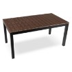 Mebel Elite Садовий стіл Argos 160–260 см, горіх/чорний, ME.ARGOS/160-260/O/CZ/OGR/S - Home Club, зображення 4
