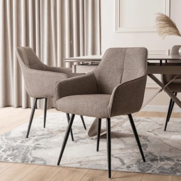 Mebel Elite Стілець Palma Cappuccino, ME.PALMA/CAP/CZ/T/K - Home Club
