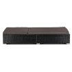 Mebel Elite Садовое кресло Largo, чёрный/коричневый, из технороттанга, ME.LARGO/CZ/RT/OGR/LEZ - Home Club, изображение 5