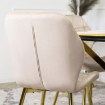 Mebel Elite Стул Lucky кремового цвета из велюра, ME.LUCKY/KR/ZL/V/K - Home Club, изображение 6