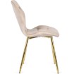 Mebel Elite Стул Lucky кремового цвета из велюра, ME.LUCKY/KR/ZL/V/K - Home Club, изображение 9