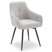 Mebel Elite Обертове крісло Larisa, сіре, ME.LARISA/P/CZ/TB/K - Home Club, зображення 3