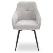 Mebel Elite Обертове крісло Larisa, сіре, ME.LARISA/P/CZ/TB/K - Home Club, зображення 4