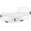 Mebel Elite Металлическая кровать Pablo 120x200, белого цвета, ME.PABLO/120/B/LOZ - Home Club, изображение 6