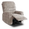 Mebel Elite Розкладне масажне крісло Bruce з функцією гойдання, бежеве, велюрове, ME.BRUCE/BZ/V/FW - Home Club, зображення 3