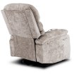 Mebel Elite Розкладне масажне крісло Bruce з функцією гойдання, бежеве, велюрове, ME.BRUCE/BZ/V/FW - Home Club, зображення 5