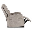 Mebel Elite Розкладне масажне крісло Bruce з функцією гойдання, бежеве, велюрове, ME.BRUCE/BZ/V/FW - Home Club, зображення 7