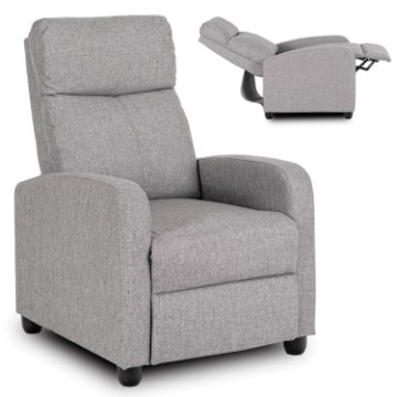 Mebel Elite Раскладной кресло Danny, серого цвета, ME.DANNY2/JP/T/FW - Home Club