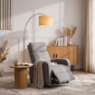 Mebel Elite Розкладне крісло Danny, сіре, ME.DANNY2/JP/T/FW - Home Club, зображення 2