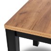 Mebel Elite Комплект: стол Max 80–160 см (дуб Craft/чёрный) и 4 стула Peru (чёрные), W.MAX/DC/CZ/S/PERU/CZ/V/Z4/K - Home Club, изображение 9
