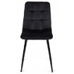 Mebel Elite Комплект: стол Max 80–160 см (дуб Craft/чёрный) и 4 стула Peru (чёрные), W.MAX/DC/CZ/S/PERU/CZ/V/Z4/K - Home Club, изображение 11