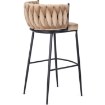 Mebel Elite Стул Flores, бежевый, велюровый, ME.FLORES/BZ/CZ/V/H - Home Club, изображение 4